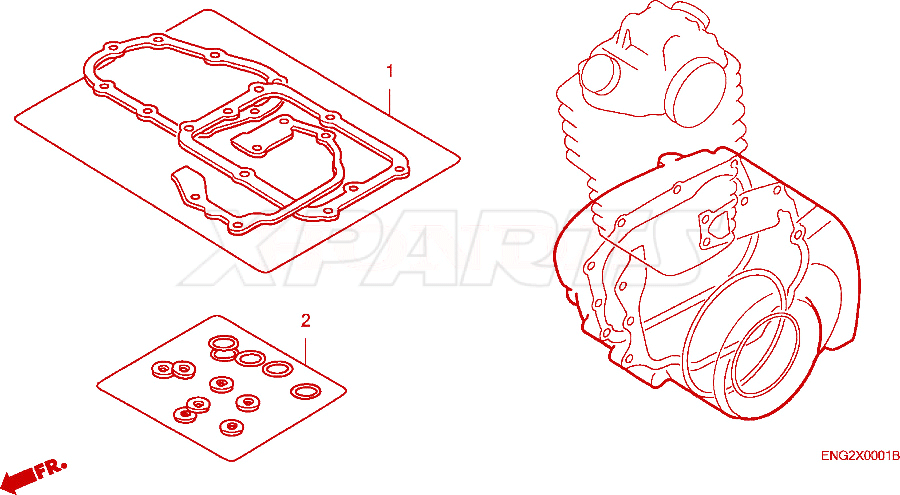 Picture of GASKET,WATER PUMP
