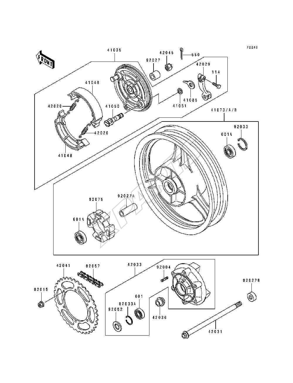 Picture for category Rear Wheel / Chain / Coupling