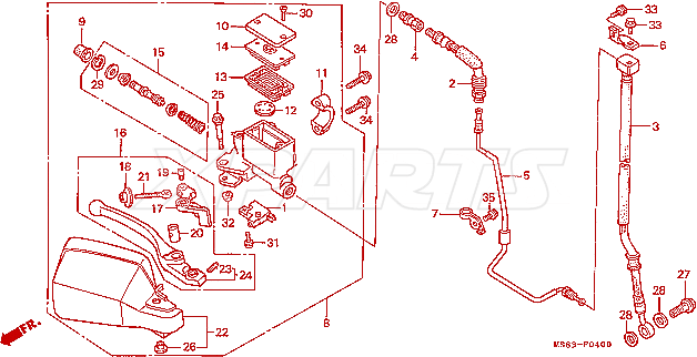 Billede af WASHER, OIL BOLT