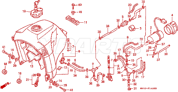 Billede af FUEL PUMP ASSY