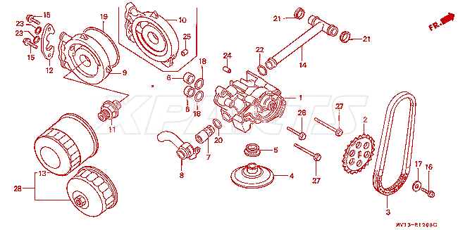 Billede af SET,OIL FILTER