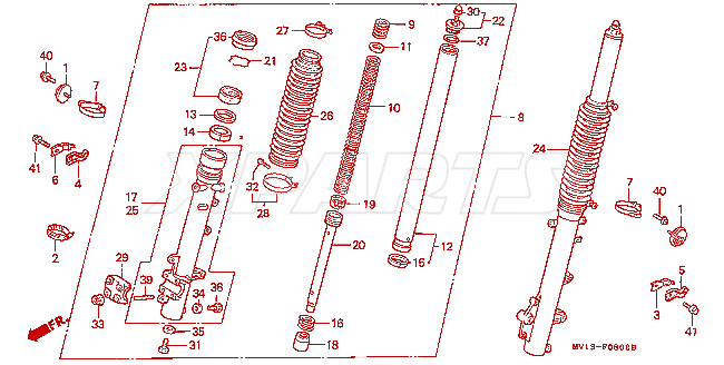 Bild von BOOT,FR.FORK*NH1*