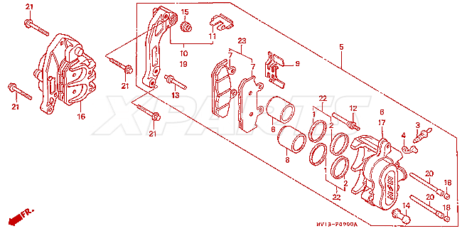 Bild von BOLT,FLANGE,8X40