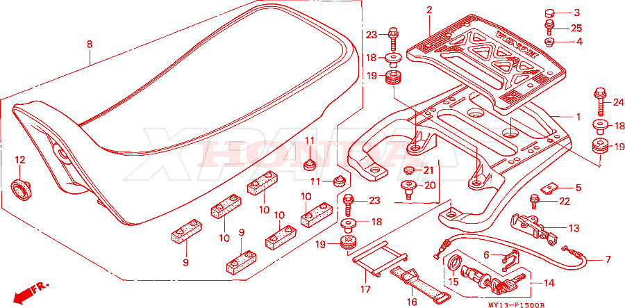 Billede af HOOK,SEAT CATCH