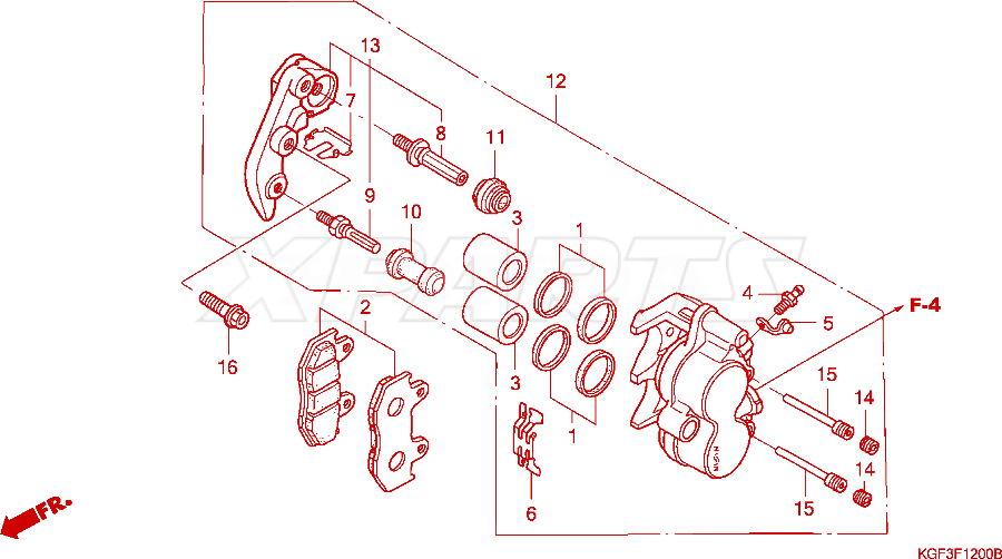 Billede af PAD SET,FR