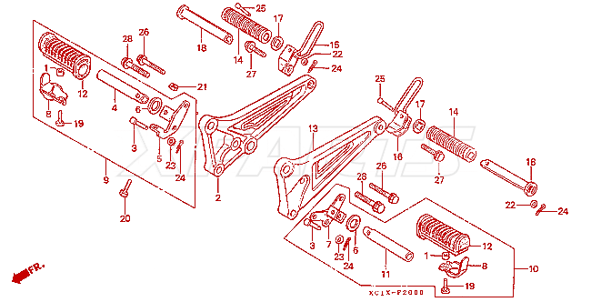 Billede af WASHER,8MM