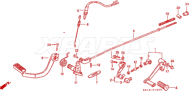 Billede af RUBBER,CHANGE PED