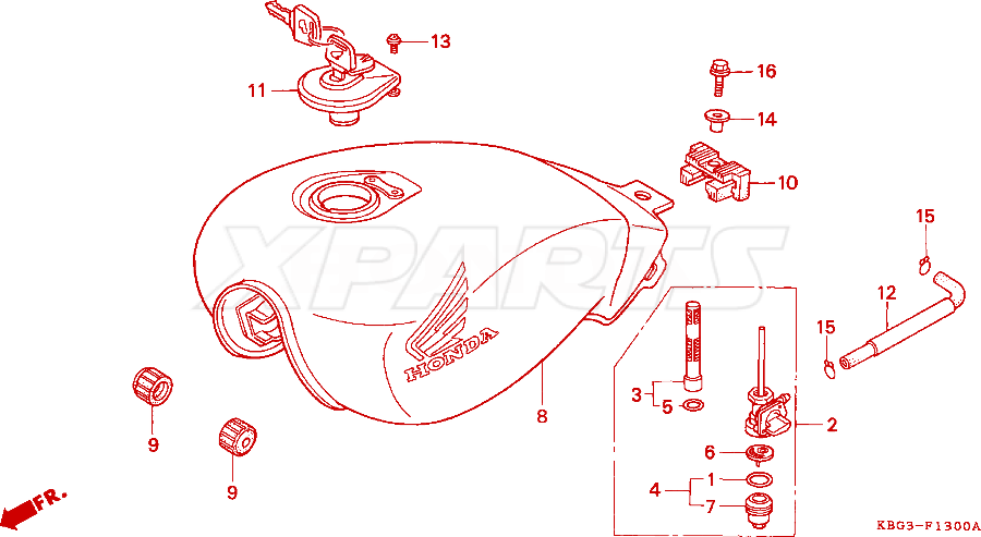 Bild von BOLT,FLANGE,8X25