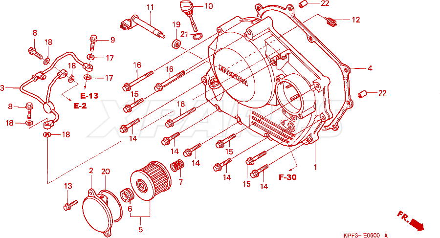 Billede af BOLT,FLANGE,NSHF,