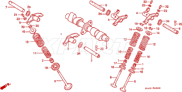 Bild von SCREW,TAPPET ADJ