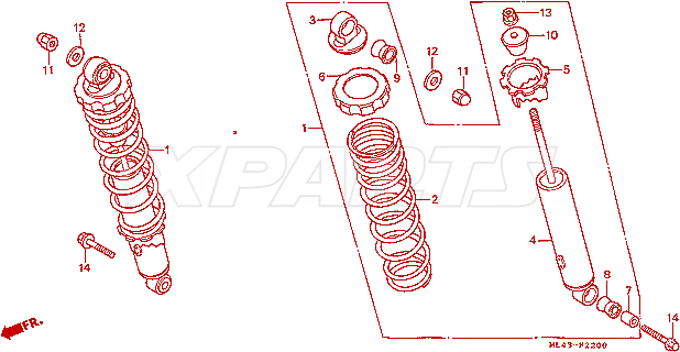 Billede af WASHER,10.3M/M
