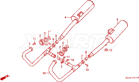 Billede af BOLT,FLANGE,8X35