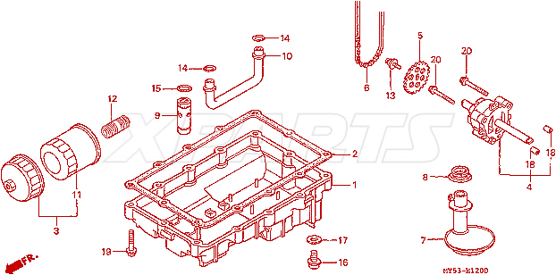 Billede af BOLT-WASHER,6X12