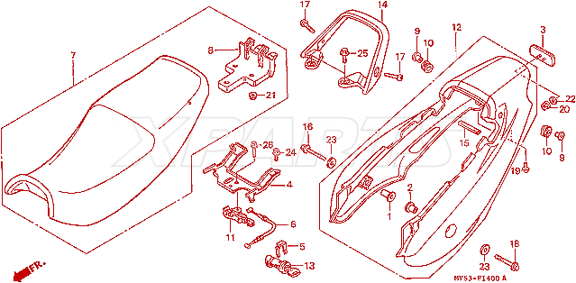 Billede af BOLT,PIVOT BRACKE