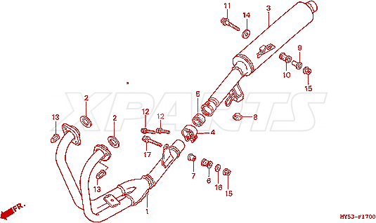 Billede af RUBBER,MUFFLER MO