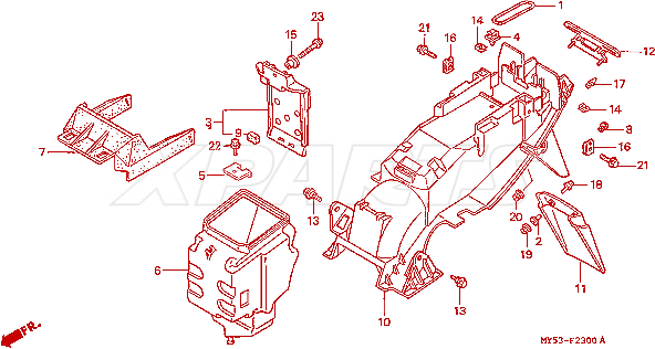 Billede af BOLT,FLANGE,6X35