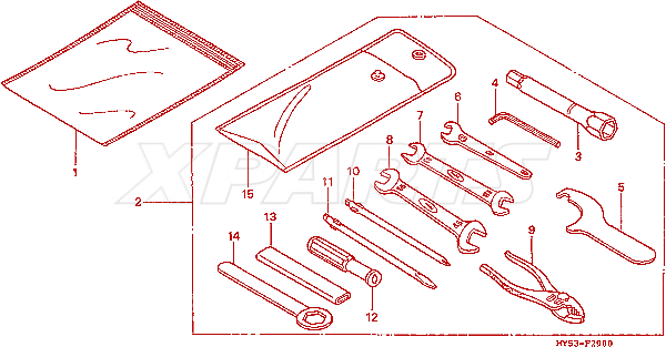 Billede af SPANNER,PIN