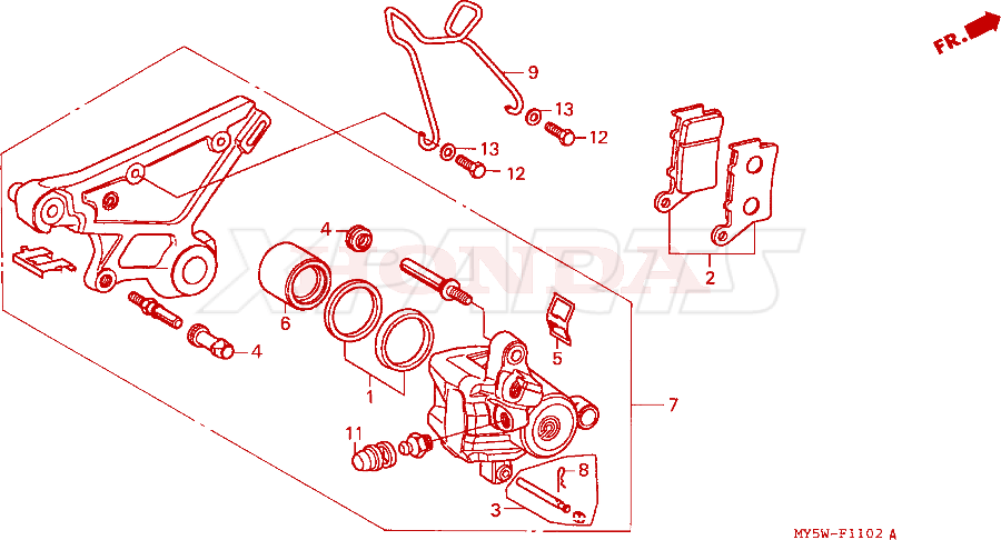Billede af SEAL SET PISTON
