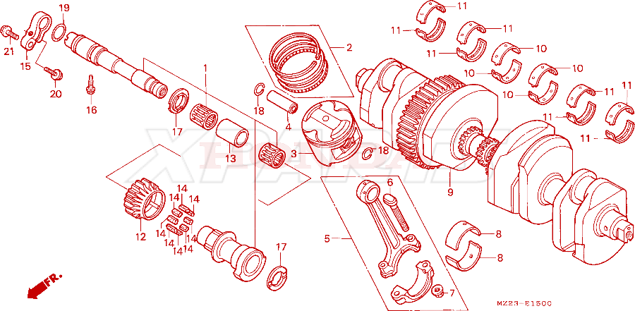Billede af BEARING C,CONNECT