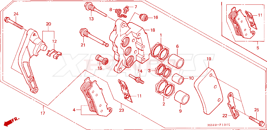 Billede af BOLT,FLANGE,8X32