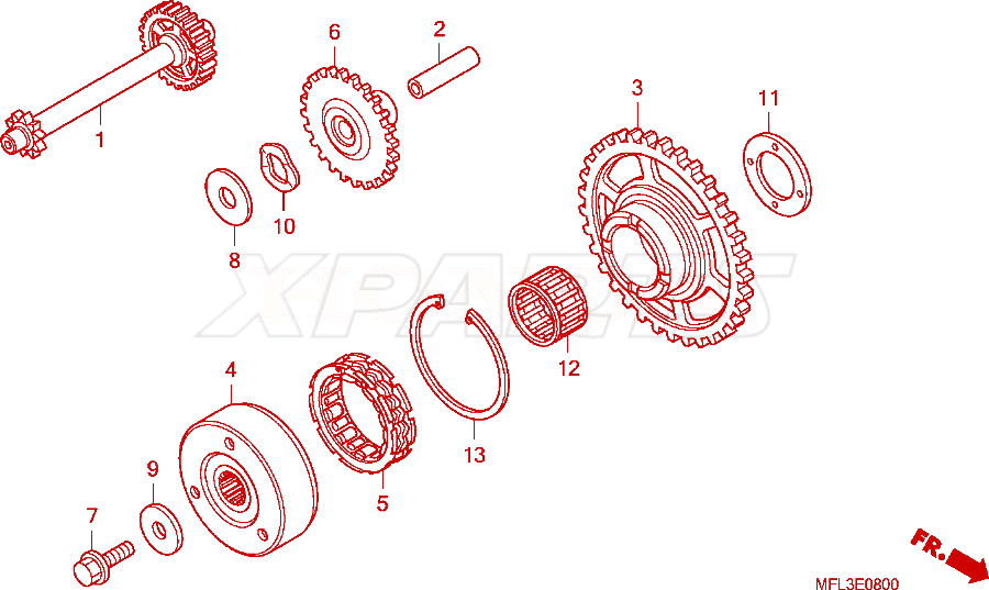 Billede af WASHER,10X28X1
