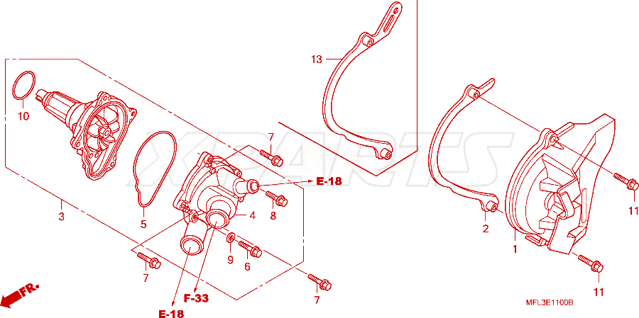 Bild von BOLT,FLANGE,NSHF,