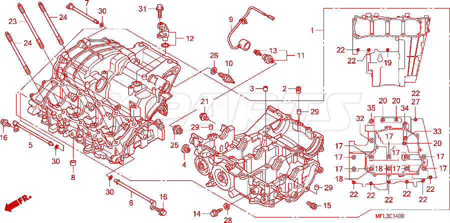 Bild von BOLT,FLANGE,9X105