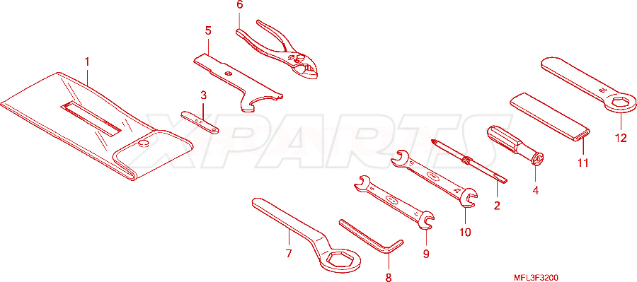 Billede af SPANNER,PIN