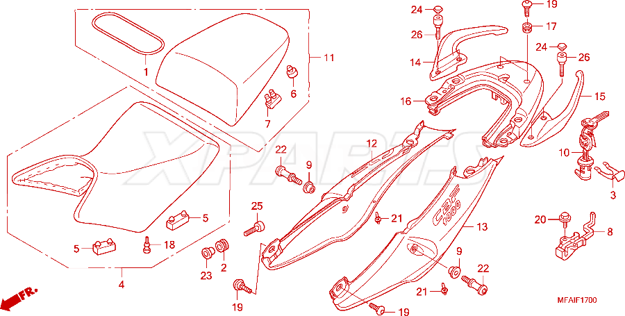 Billede af BOLT,HOOK M8X20