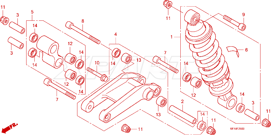 Billede af BOLT,SOCKET 10X70