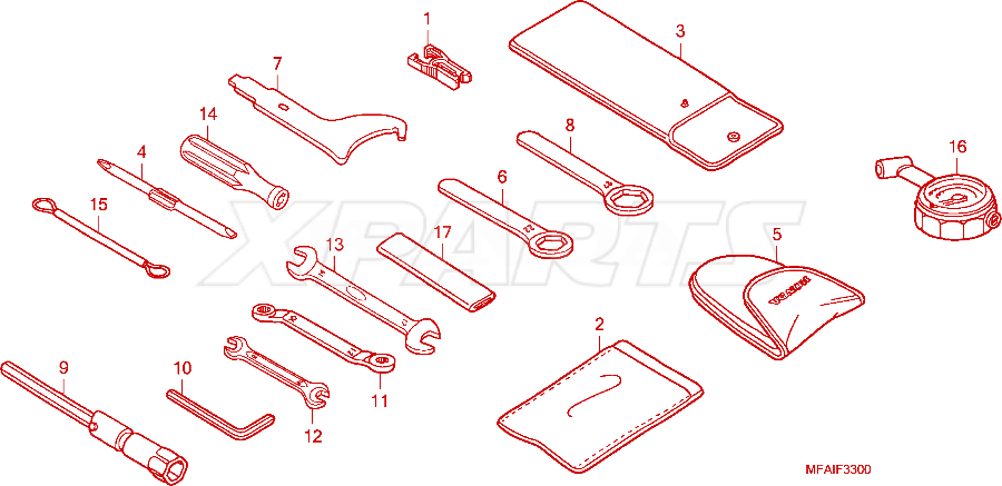 Billede af SPANNER,PIN