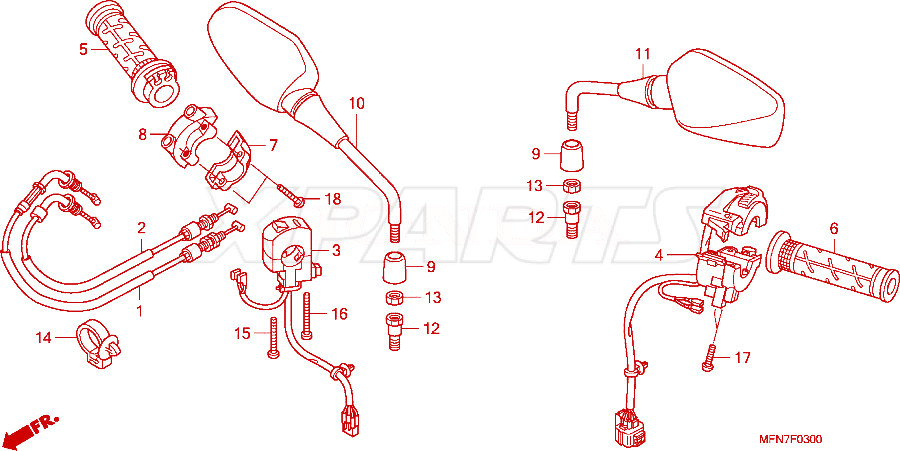 Bild von SW ASSY,ENG STOP.