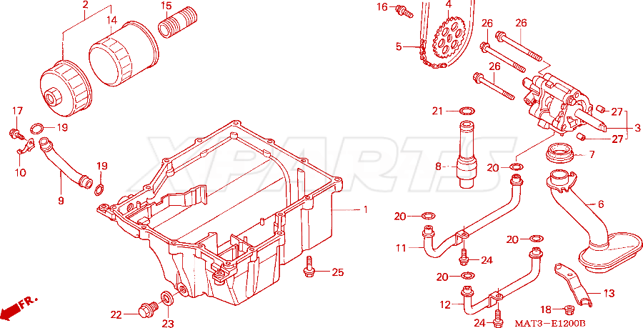 Billede af PIPE,OIL RETURN