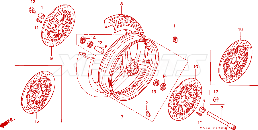 Billede af BEARING,BALL RADI