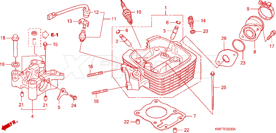Billede af SPARK PLUG CPR7EA