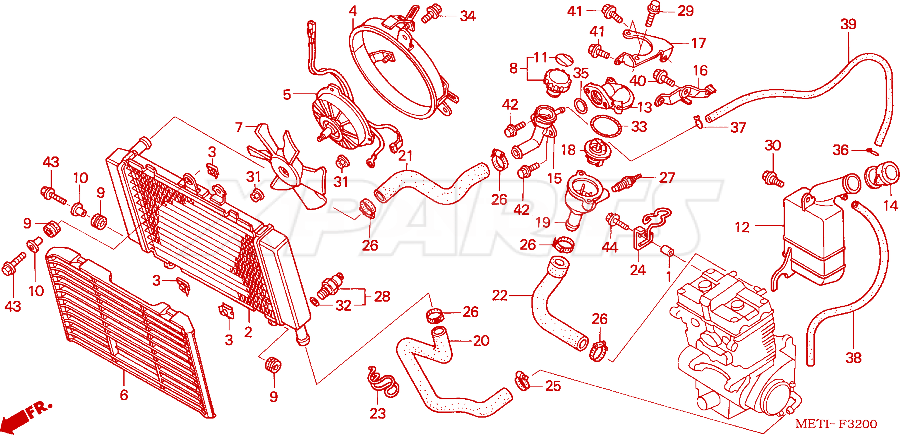 Billede af THERMOSTAT ASSY.