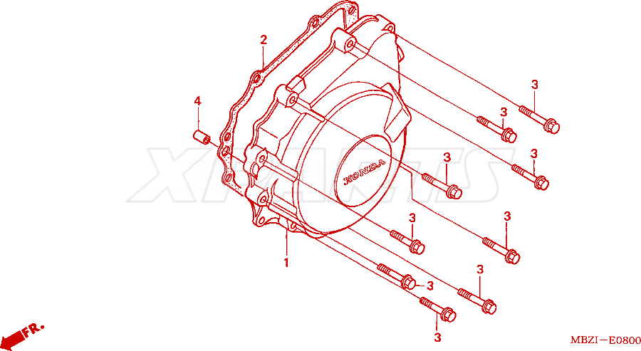 Billede af GASKET,ACG COVER