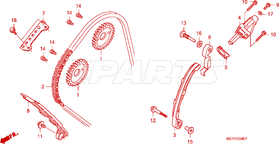 Picture of GASKET TENSIONER
