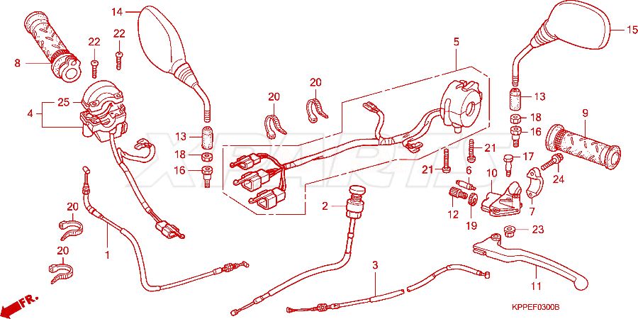 Billede af CABLE COMP,CHOKE