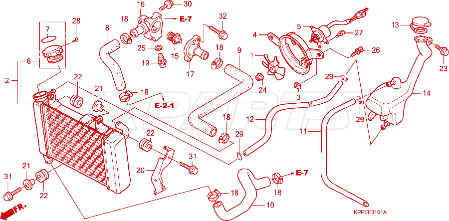 Billede af SENSOR ASSY,TW