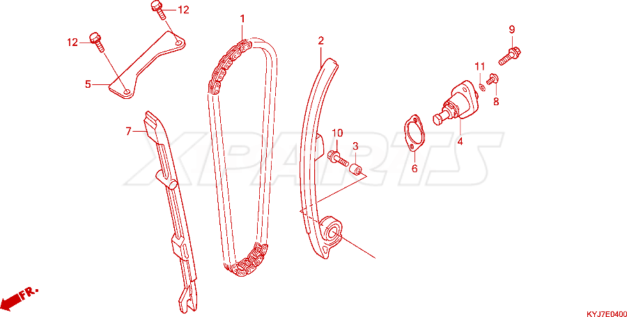 Billede af LIFTER ASSY,TENSI