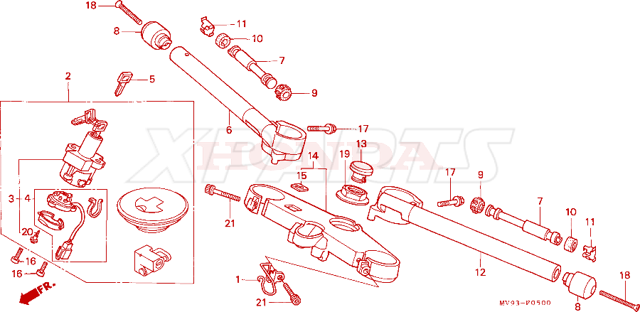 Billede af WEIGHT B,STEERING