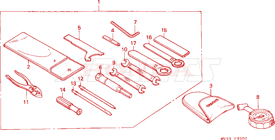 Picture of WRENCH,BOX,P16