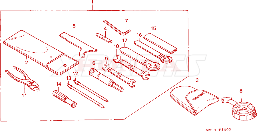 Bild von WRENCH,BOX,P16