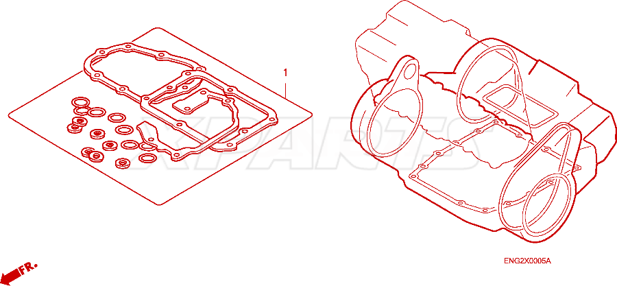 Picture of GASKET,THERMOSTAT