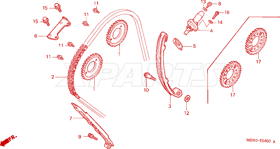 Billede af LIFTER ASSY,TENSI