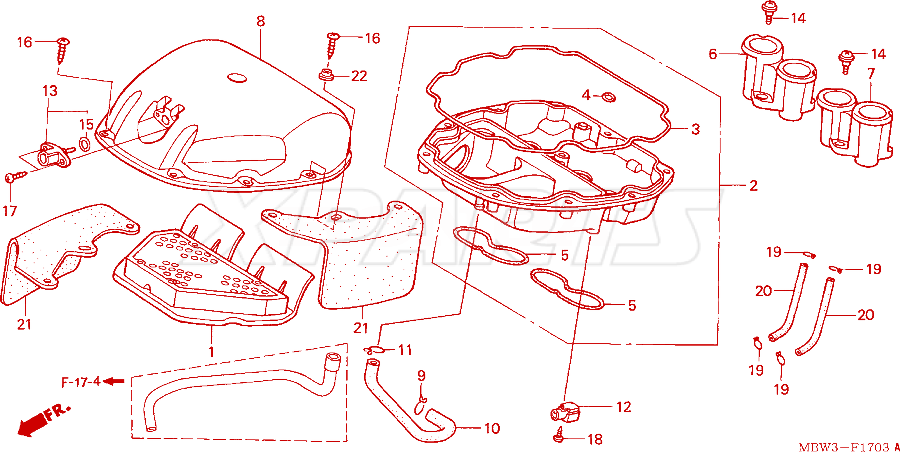 Billede af SEAL B,AIR/C CASE