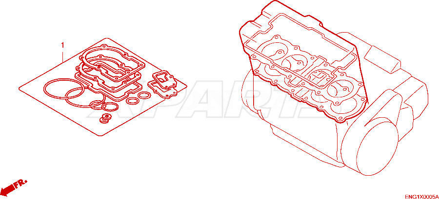 Picture of GASKET COMP,HEAD