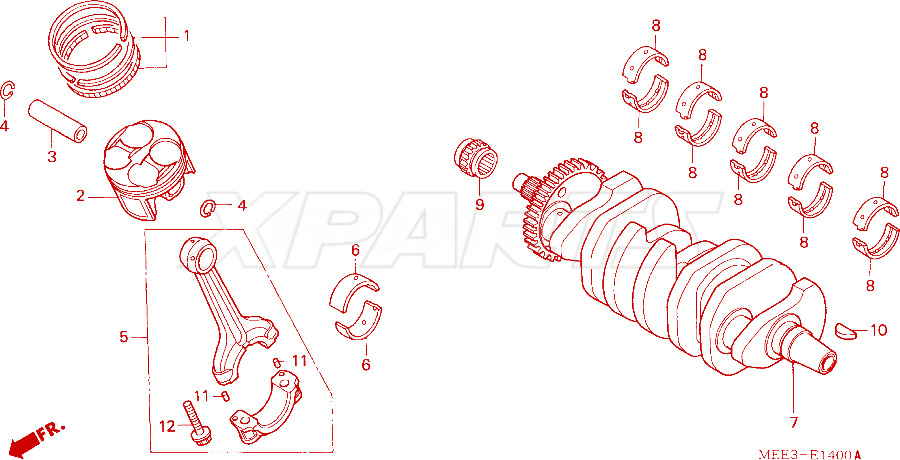 Picture of CONNECTING ROD BOLTS