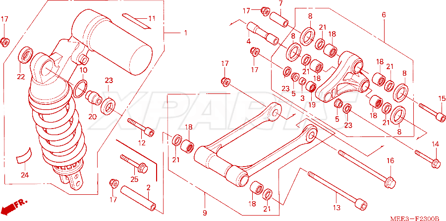 Billede af BOLT,FLANGE,DR 10